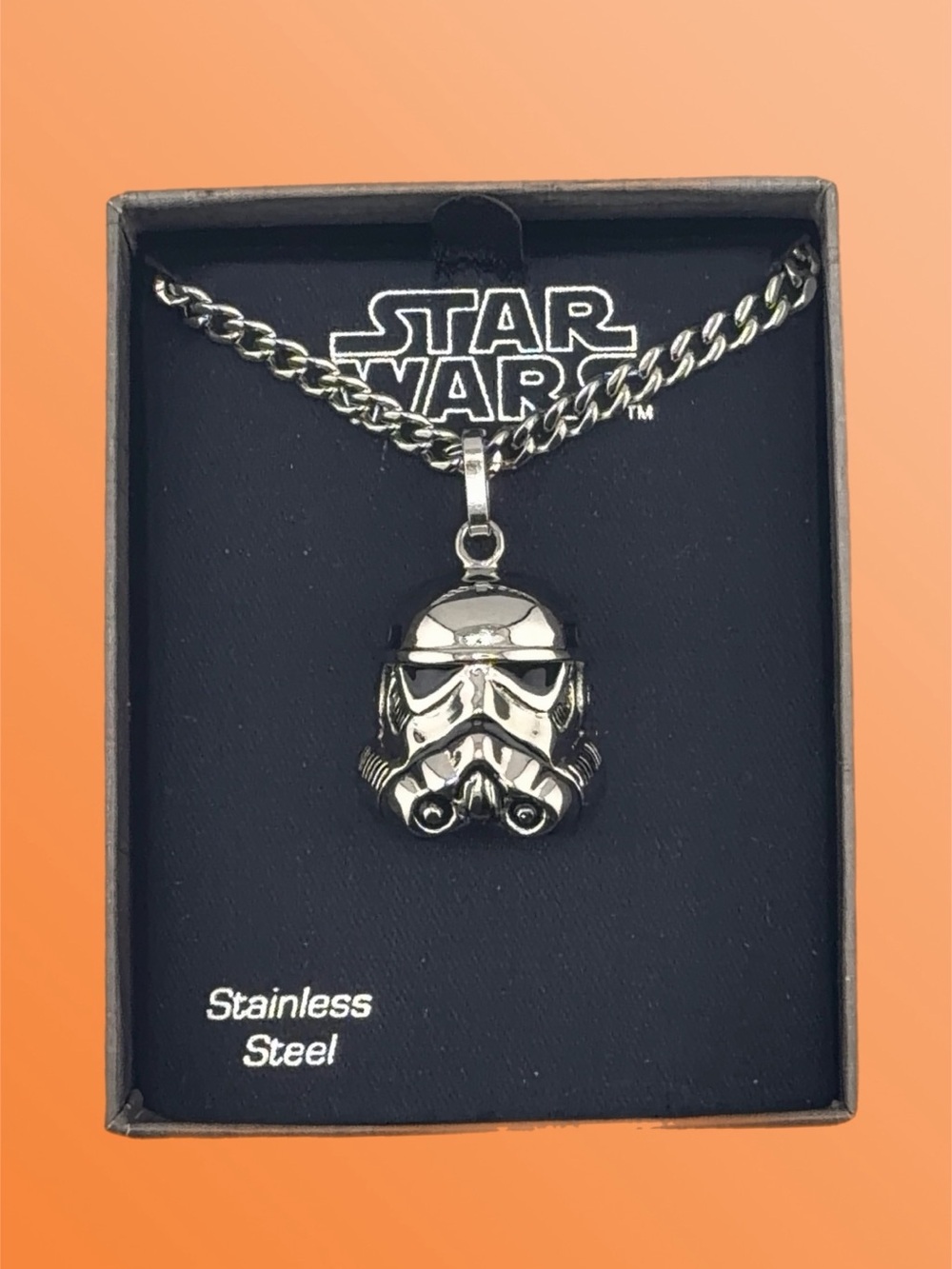 Star Wars Stormtrooper Pendant Necklace in 316 stainless steel